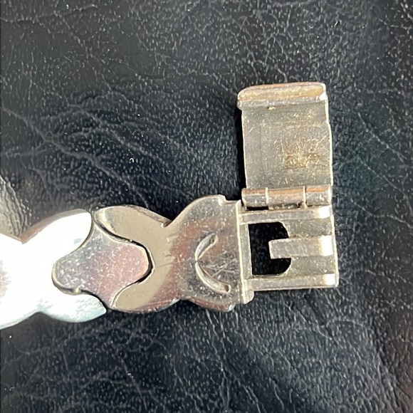 Mexican Sterling Silver Salvador Jualler Puzzle Collar Necklace Taxco 925 TJ-21 - Picture 11 of 13